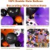 Halloween Balloons Garland Arch Kit, Black Purple Orange Balloons Spider latex balloon with eyes for Halloween Themed Party Kids Halloween Birthday Hocus Pocus Party Haunted House Decorations